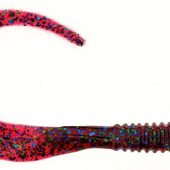 Zoom Big Dead Ringer Worm 8" Plum Apple 113**