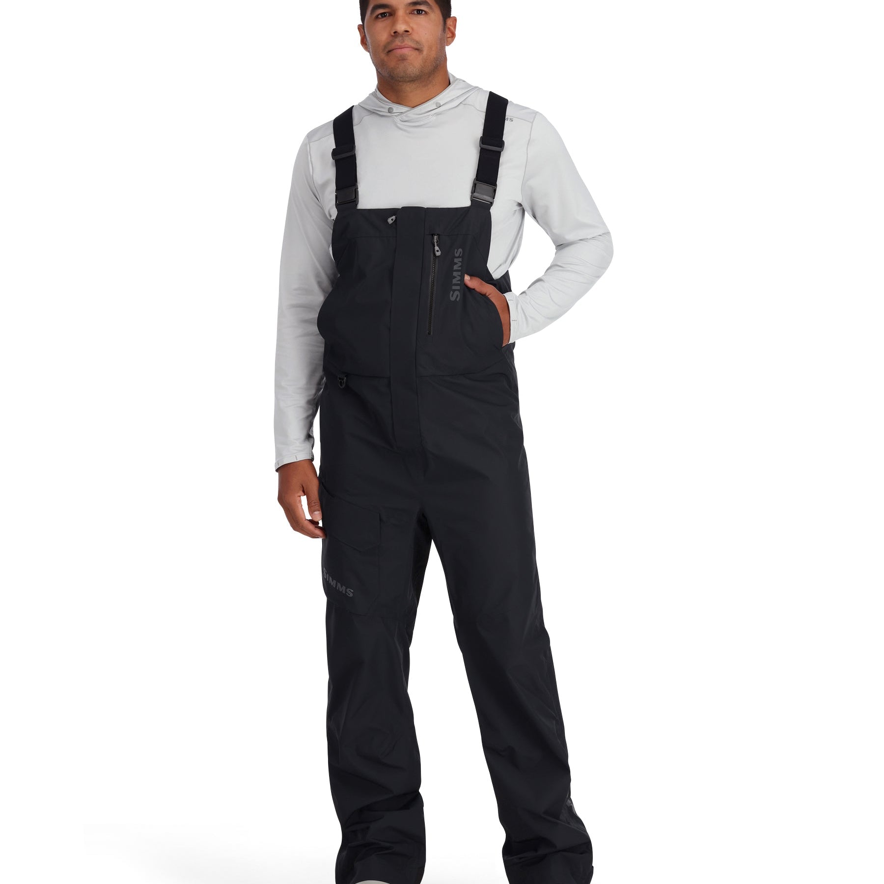 Simms Challenger Fishing Bibs Black