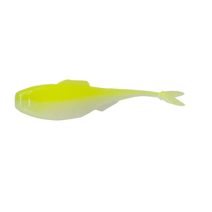 6th sense Micro Fiction Shad 1.5" Chartreuse Minnow