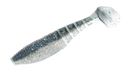 Yamamoto Paddle Tail Zako 4" Green Gizzard 9008