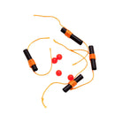 Thill AF Bobber Stops/Beads Flo Orange