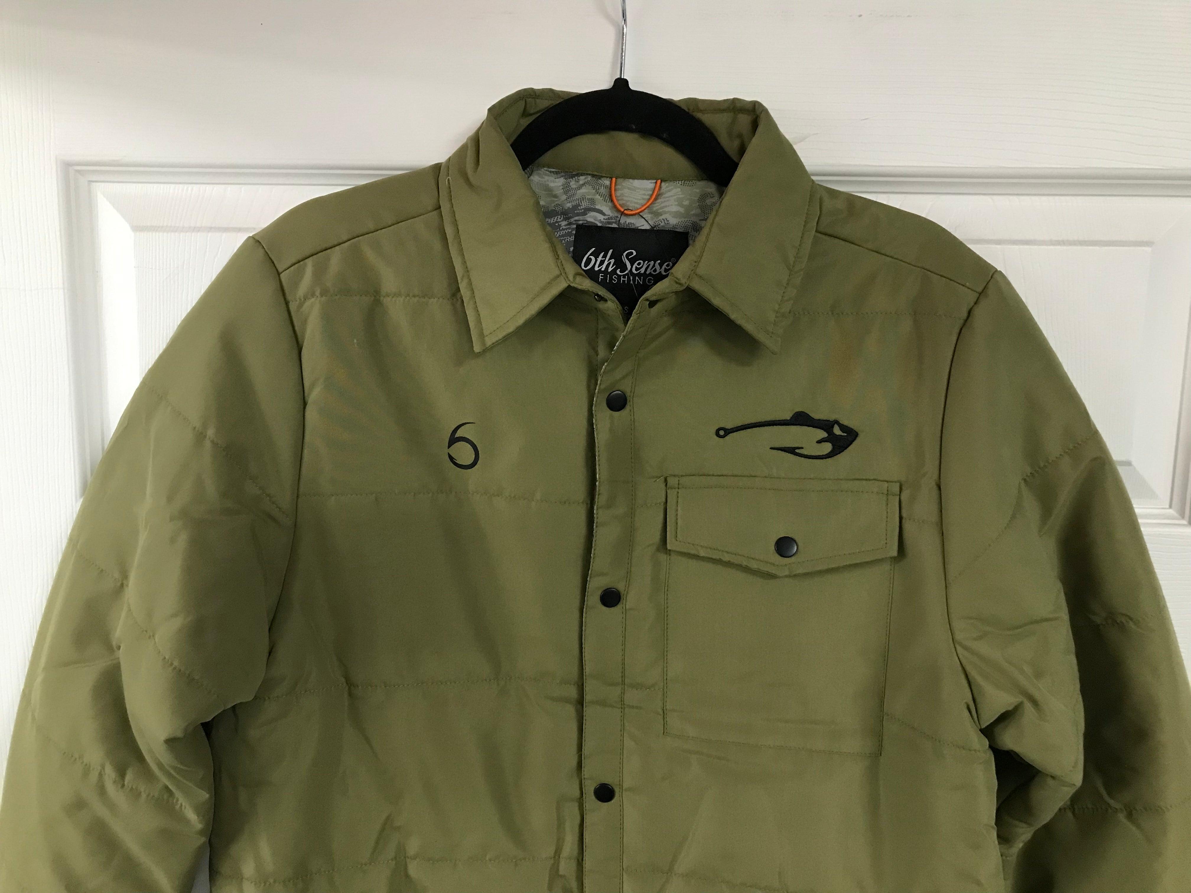 6th Sense Fish Camp Jacket with Tackle Addict Logo