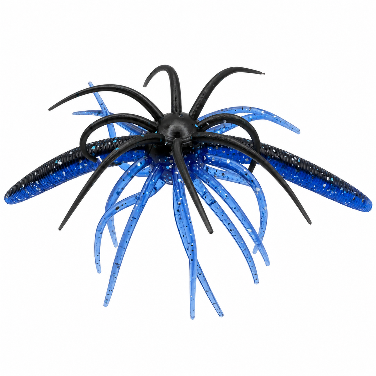 TMF Lures Wacky Urchin Black N Blue