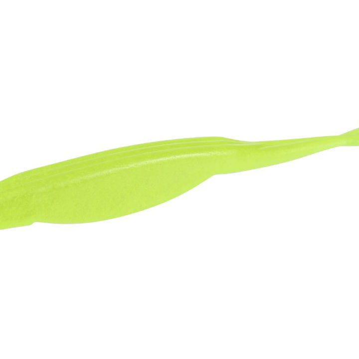 Zoom Super Fluke 6" 6pk Chartreuse Pearl 046**