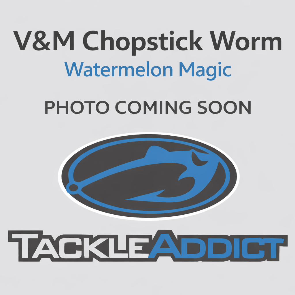 V&M Chopstick Worm 10pk Watermelon Red Magic