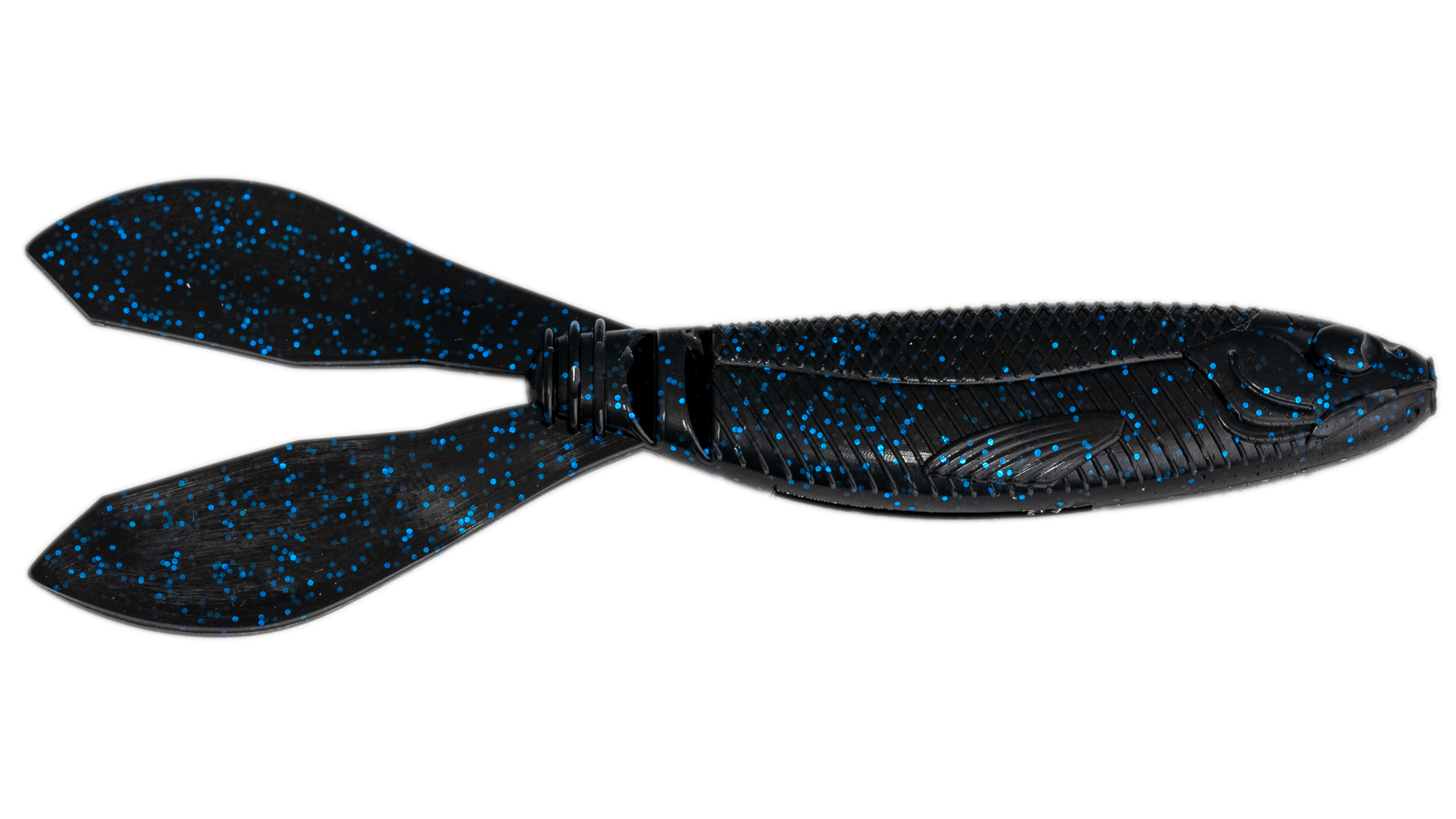 G-Ratt Baits Mixer Jig Trailers 5pk BLACK N' BLUE