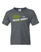 Tackle Addict "Fish" T-Shirt Heather Metal