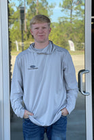 Simms M's Solarflex Hoody with Tackle Addict Logo Sterling