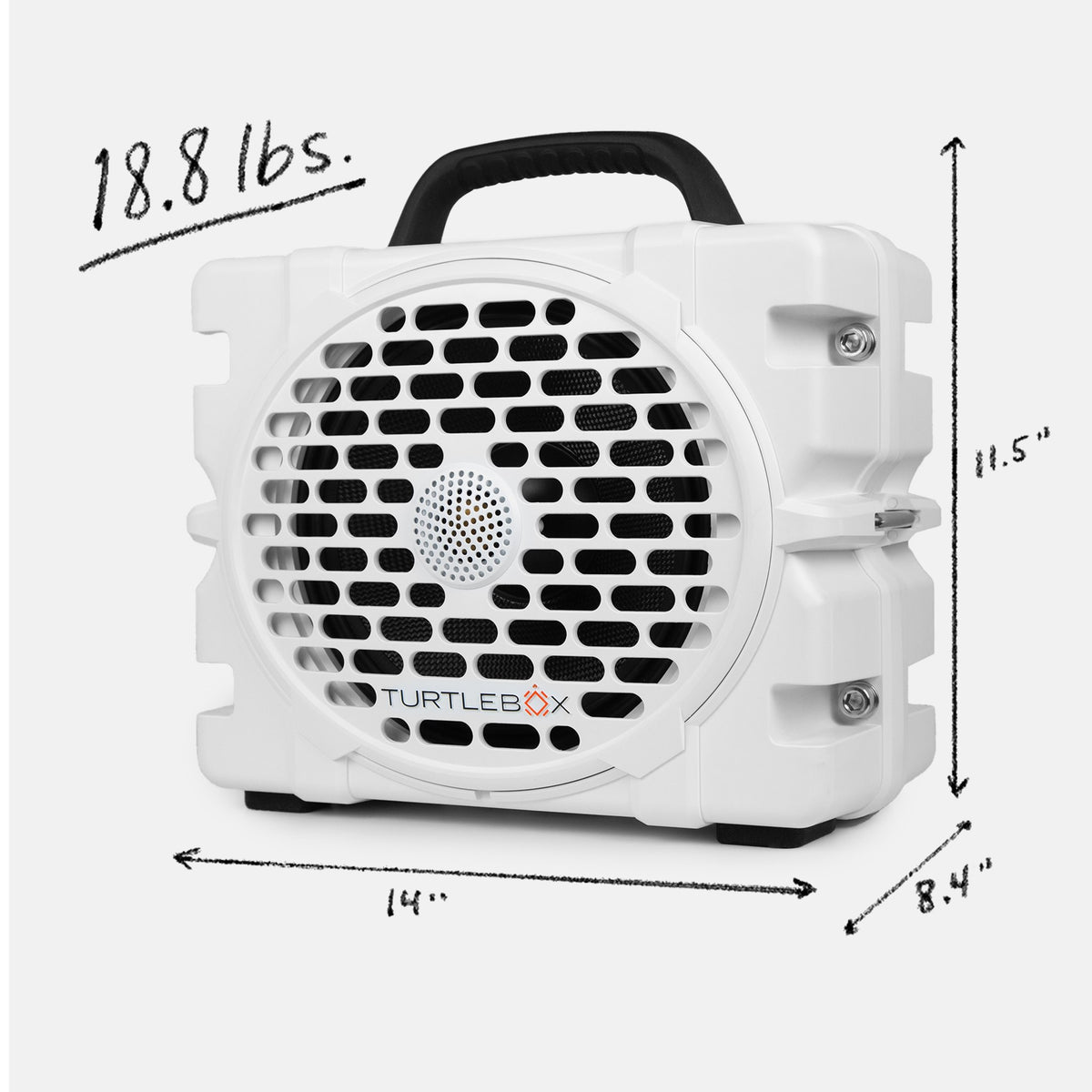 Turtle Box Grande White