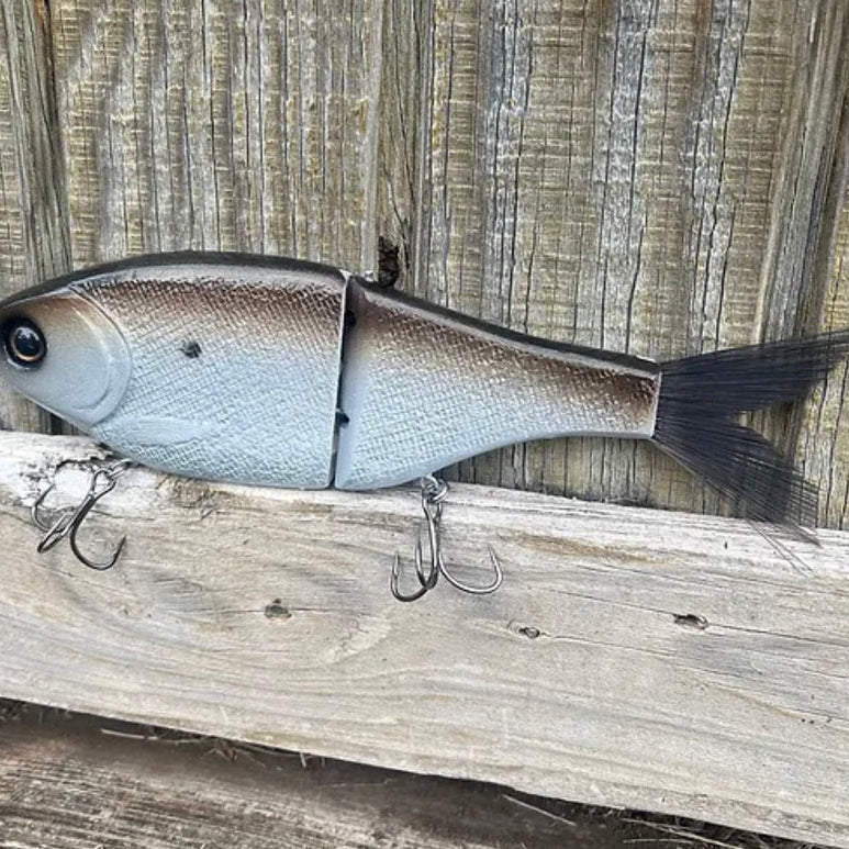 Clutch Swimbait Co. OG Glide Bait Dirty Shad