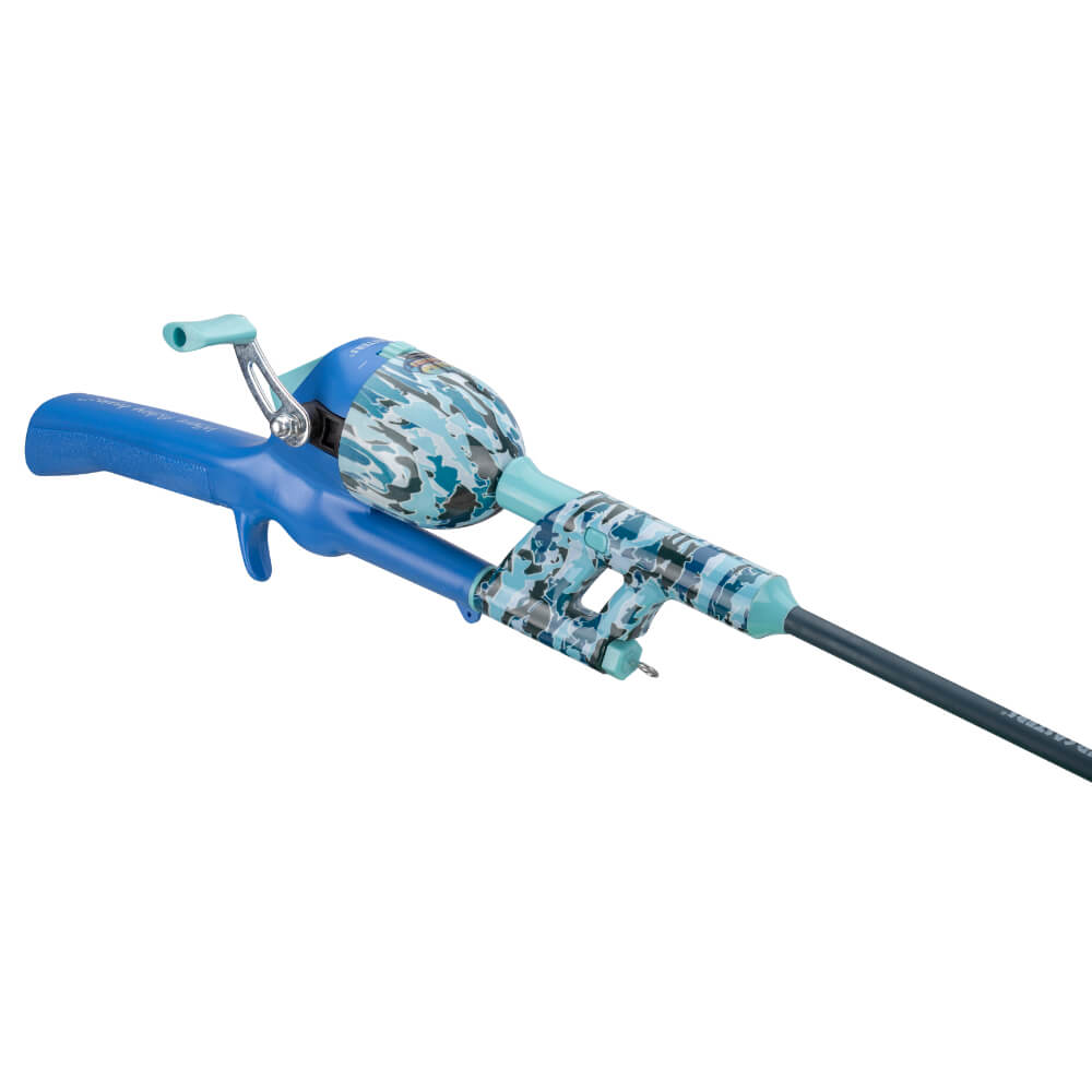 Kids Blue Tangle-Free Combo Blue Camo
