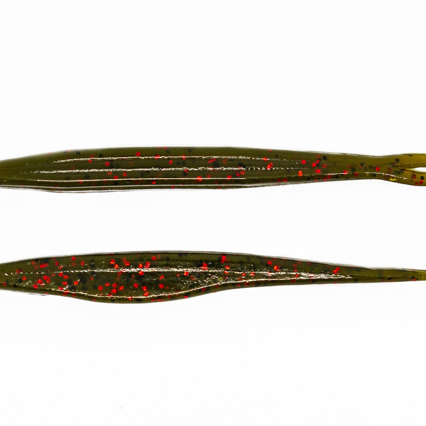 V&M Pork Shad 2.0 Watermelon Red**