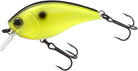 Yo-Zuri 3DB Series 1.5 Squarebill Crankbait 60mm Black Back Chartreuse
