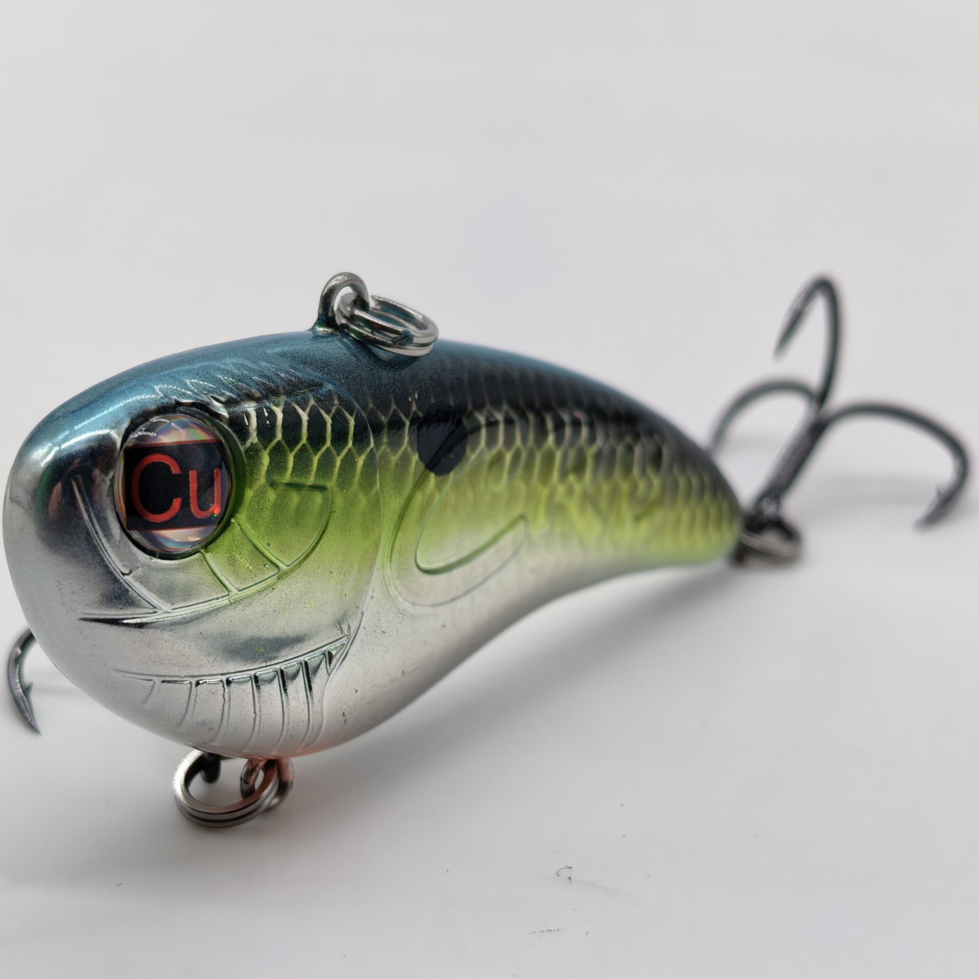 Copper Red Baits Snatchin' Shad Rattling Sexy Chrome