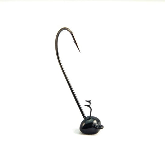Secret Lures Shaky Head Tail Shaker J-Bend Black