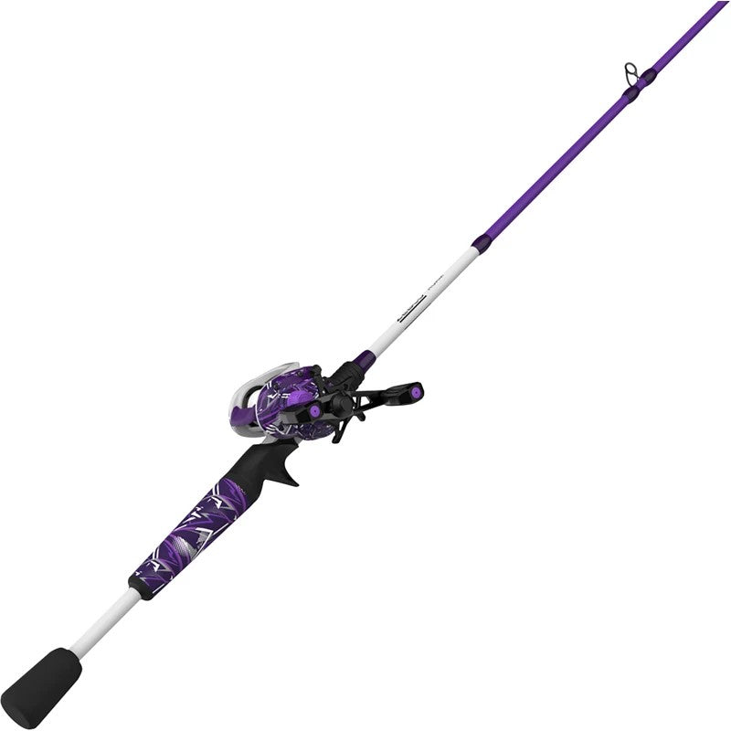 Zebco Roam Baitcaster Combo Purple