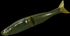 Gancraft Shape-S 5.3" #04 Green Pumpkin Shad