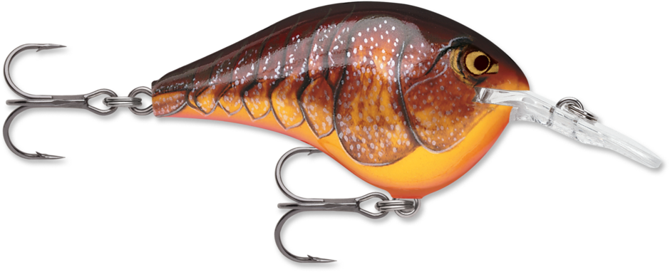 Rapala DT-4 Dark Brown Crawdad