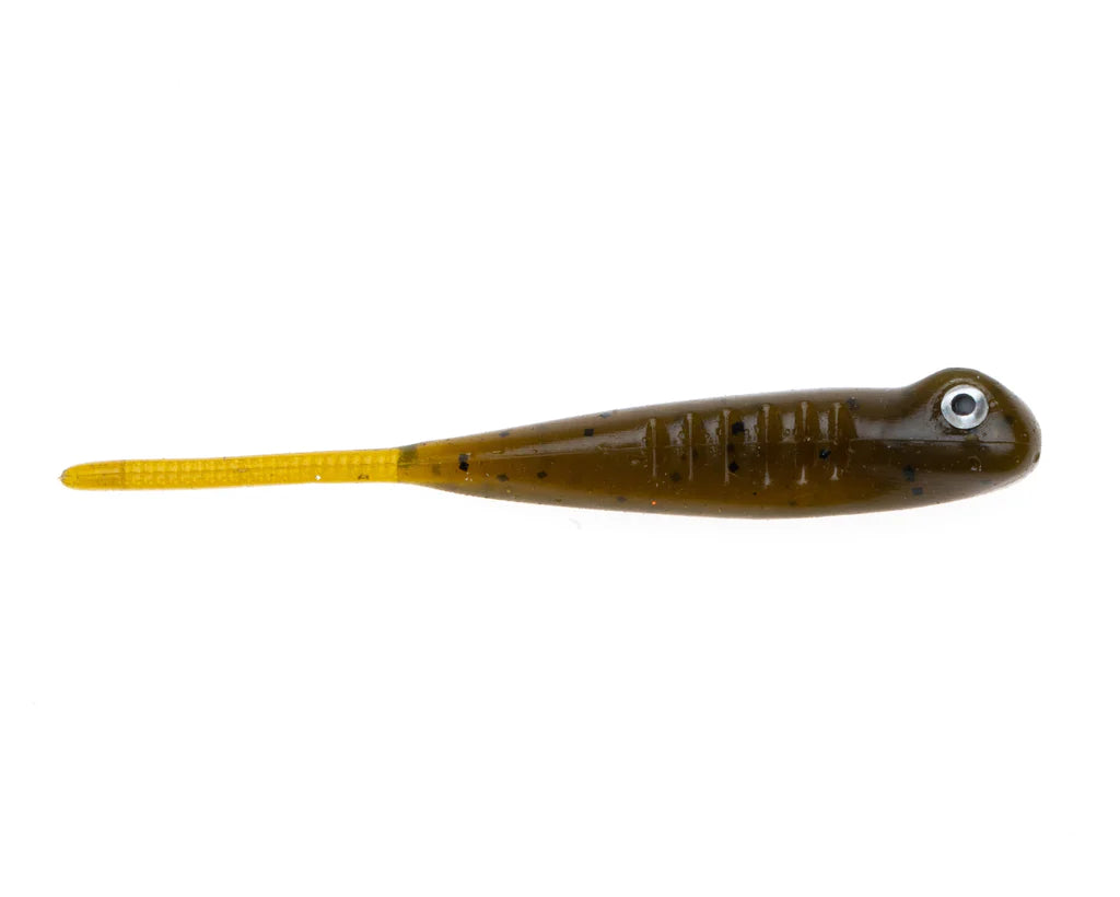 Net Bait The Drifter Minnow Green Pumpkin (D)