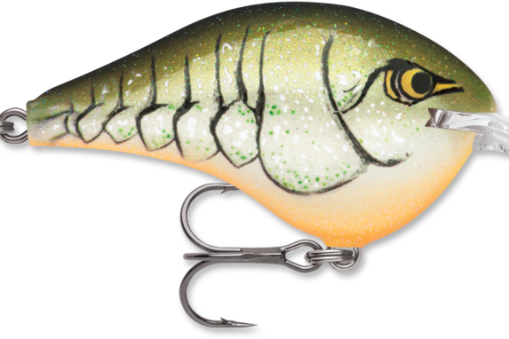 Rapala DT-6 Rootbeer Crawdad