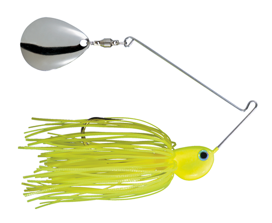 Strike King Potbelly Spinnerbait-Colorado Chartreuse 3 8oz