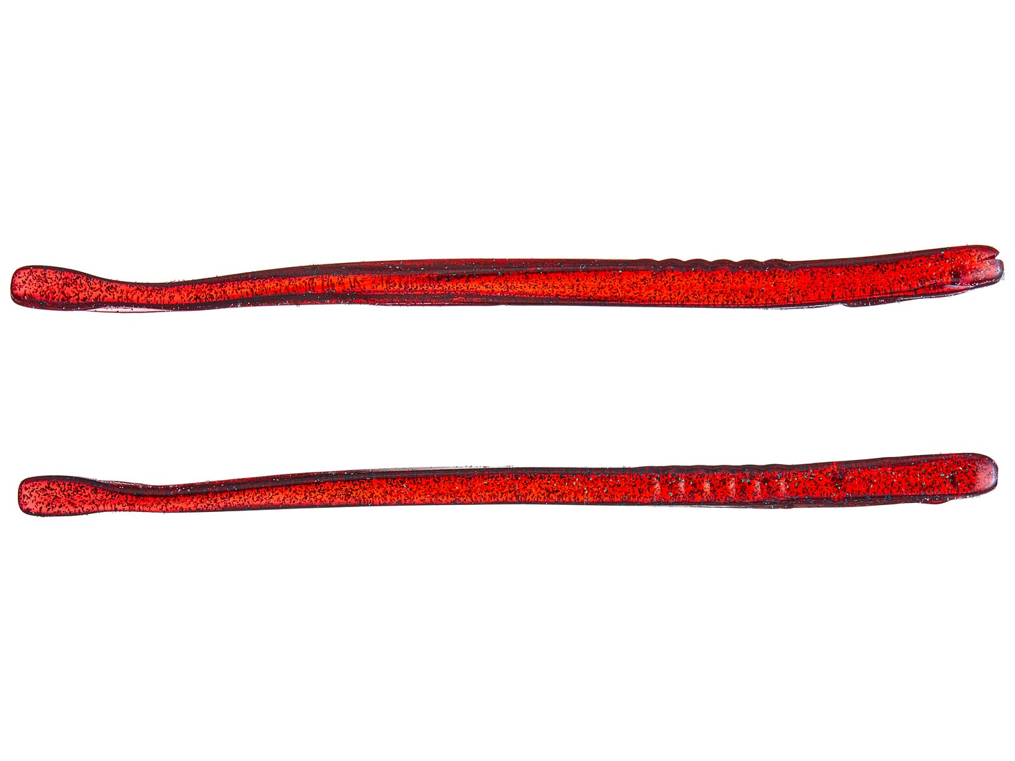 Strike King Filler Worm 6" Red Bug (D)