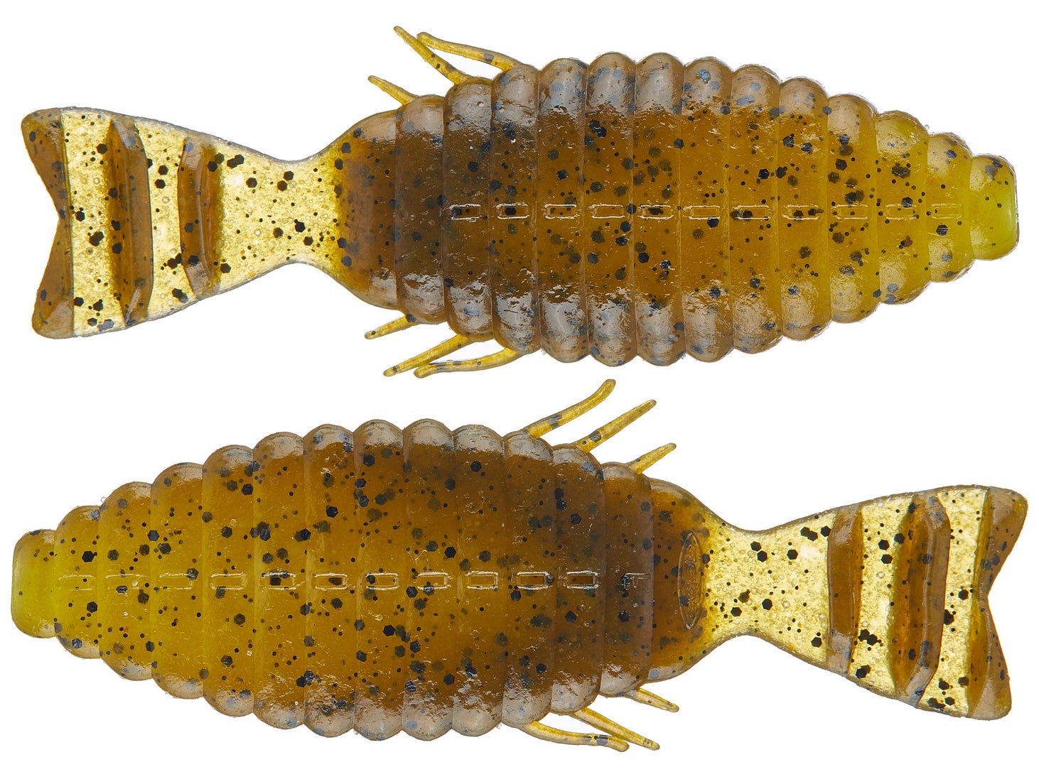 Deps Bull Flat 3" Green Pumpkin Chartreuse #52