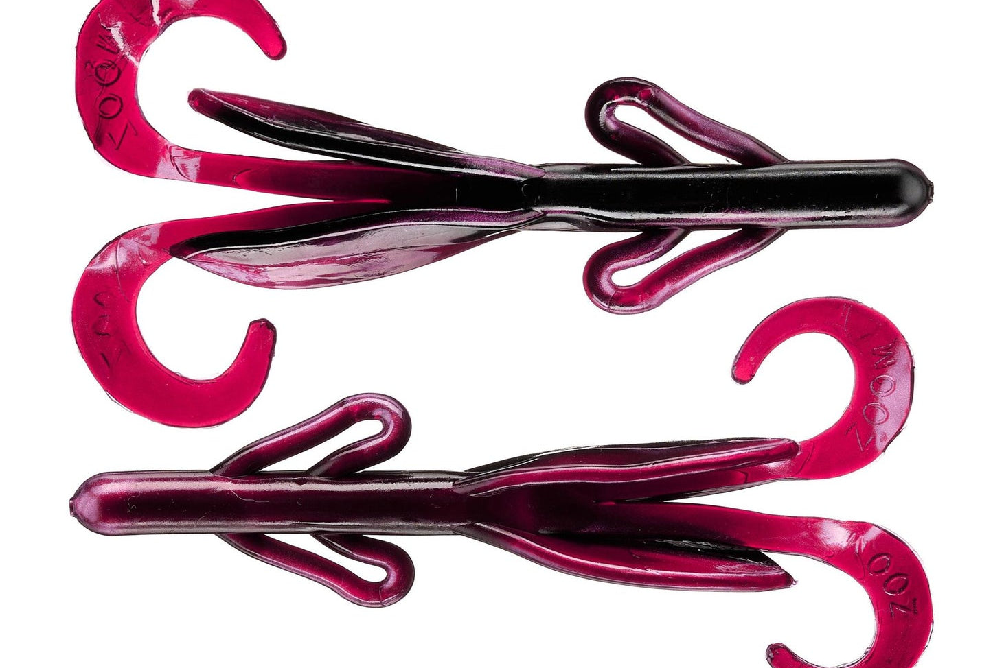 Zoom Brush Hog Red Shad 029