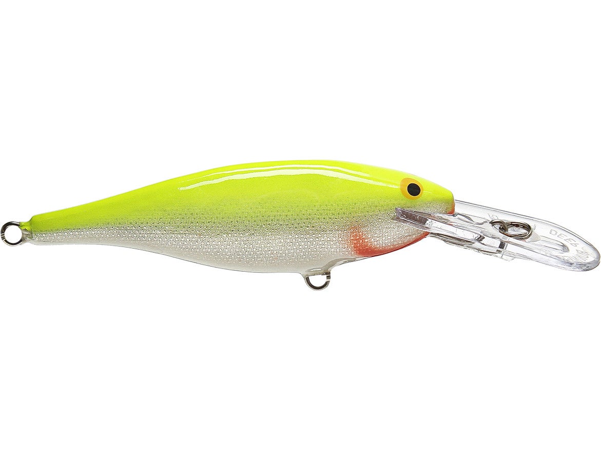 Rapala Shad Rap 07 Silver Fluorescent Chartreuse