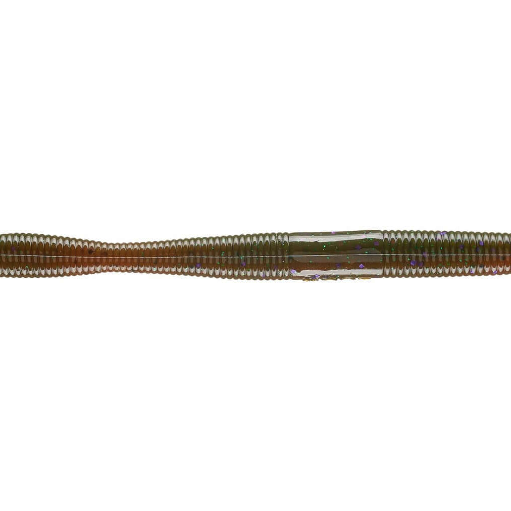 Zoom Thick Trick Worm Green Pumpkin Amber 477