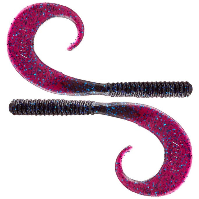 Zoom Big Dead Ringer Worm 8" Blue Fleck 292**