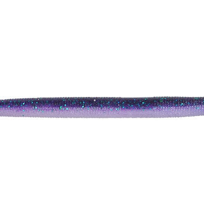 Strike King 3X ElazTech Zero Worm 5" 6pk Purple Haze