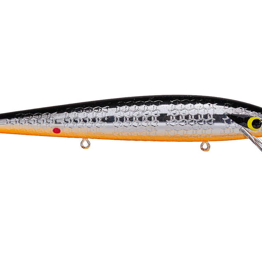 Smithwick Floating Rattlin Rogue Jerkbait Chrome Black Back