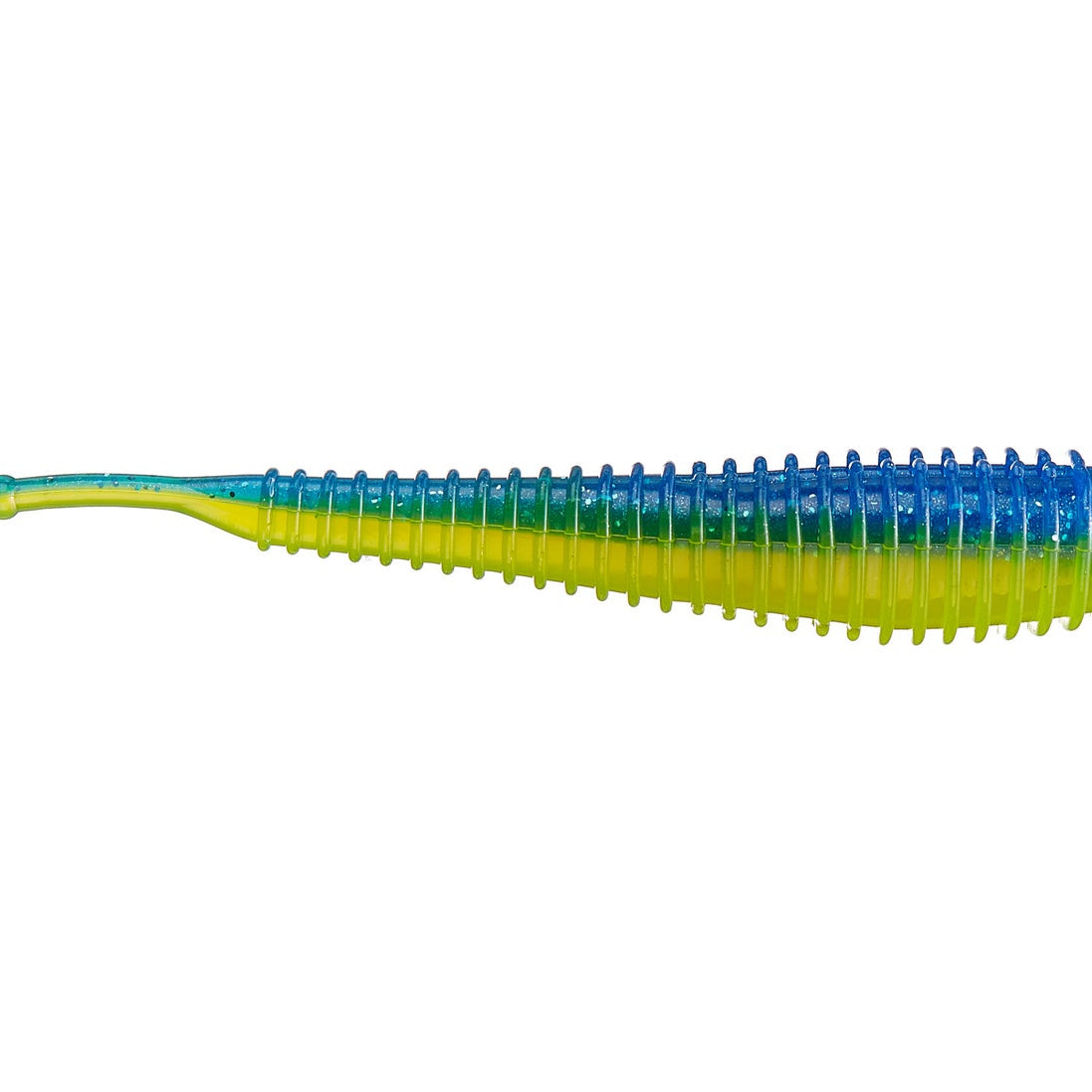 Hog Farmer Spunk Shad Pintail Swimbait Electric Blue Chartreuse