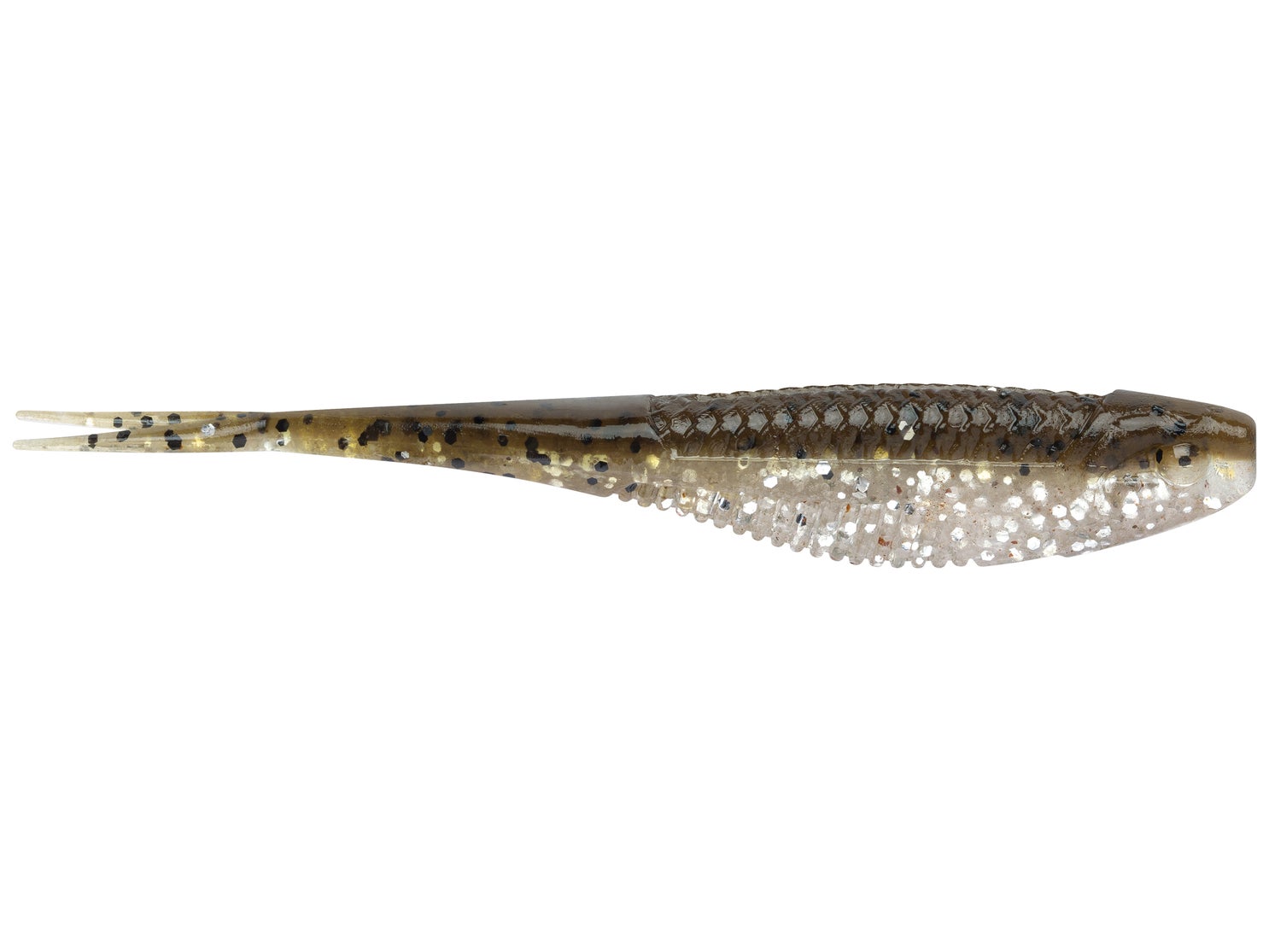 Rapala Crush City The Jerk 3.75" Soft Plastic Jerkbait Green Pumpkin Disco