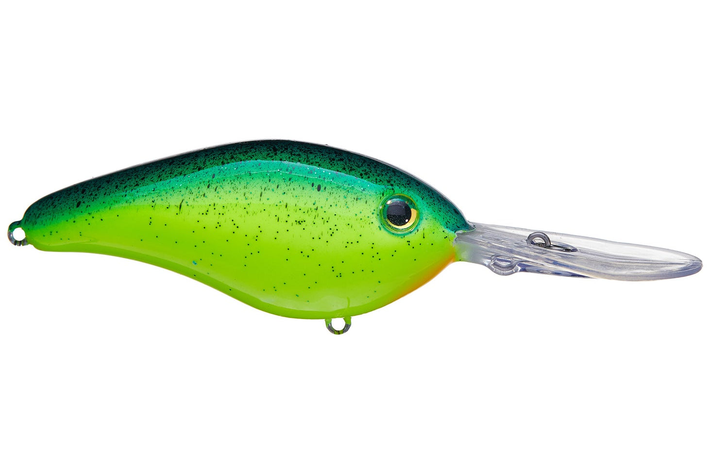 Strike King Pro Model 6XD Chart Blue Blk Splatterback