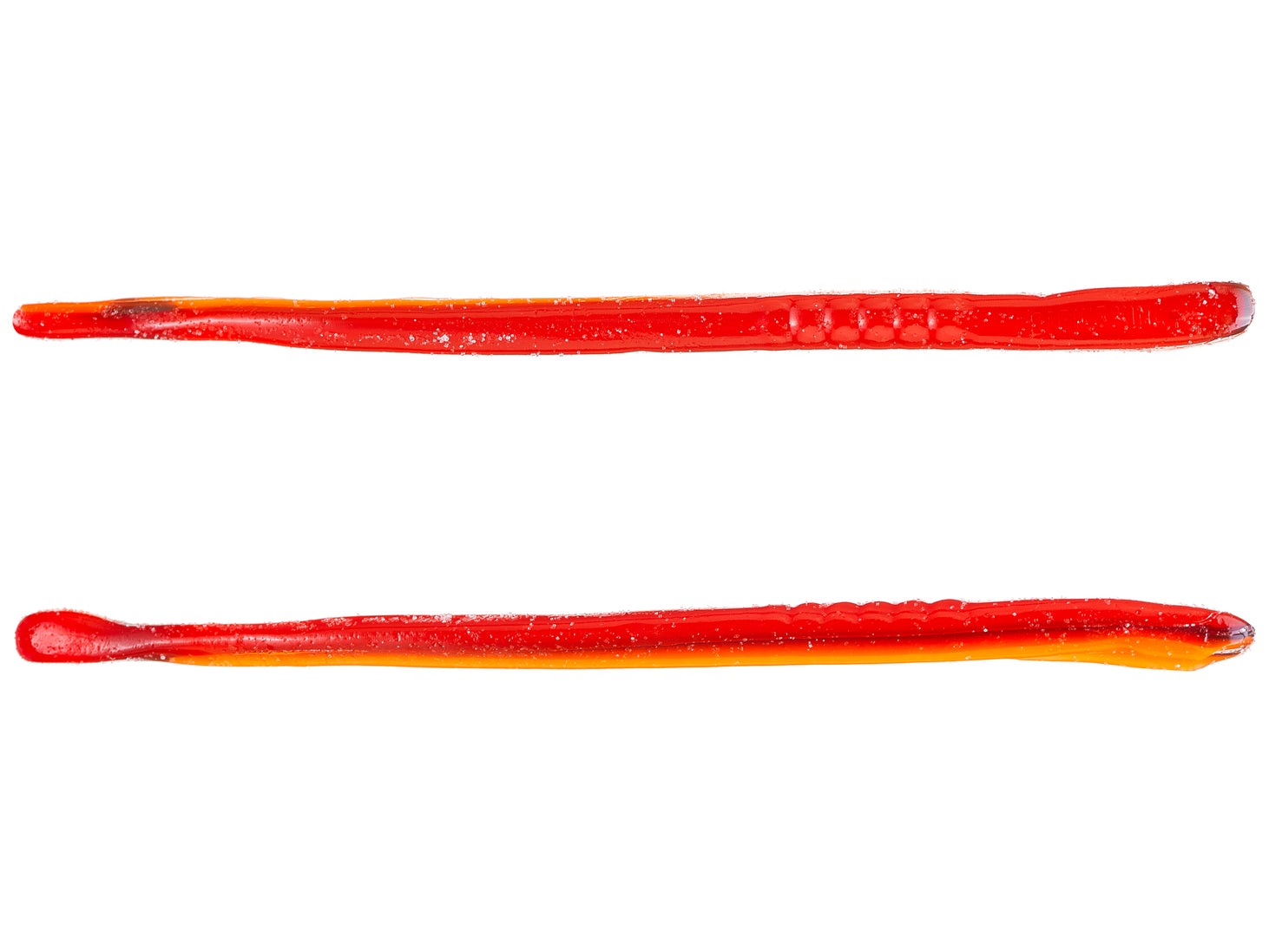 Strike King Filler Worm 6" Fire Crawler (D)