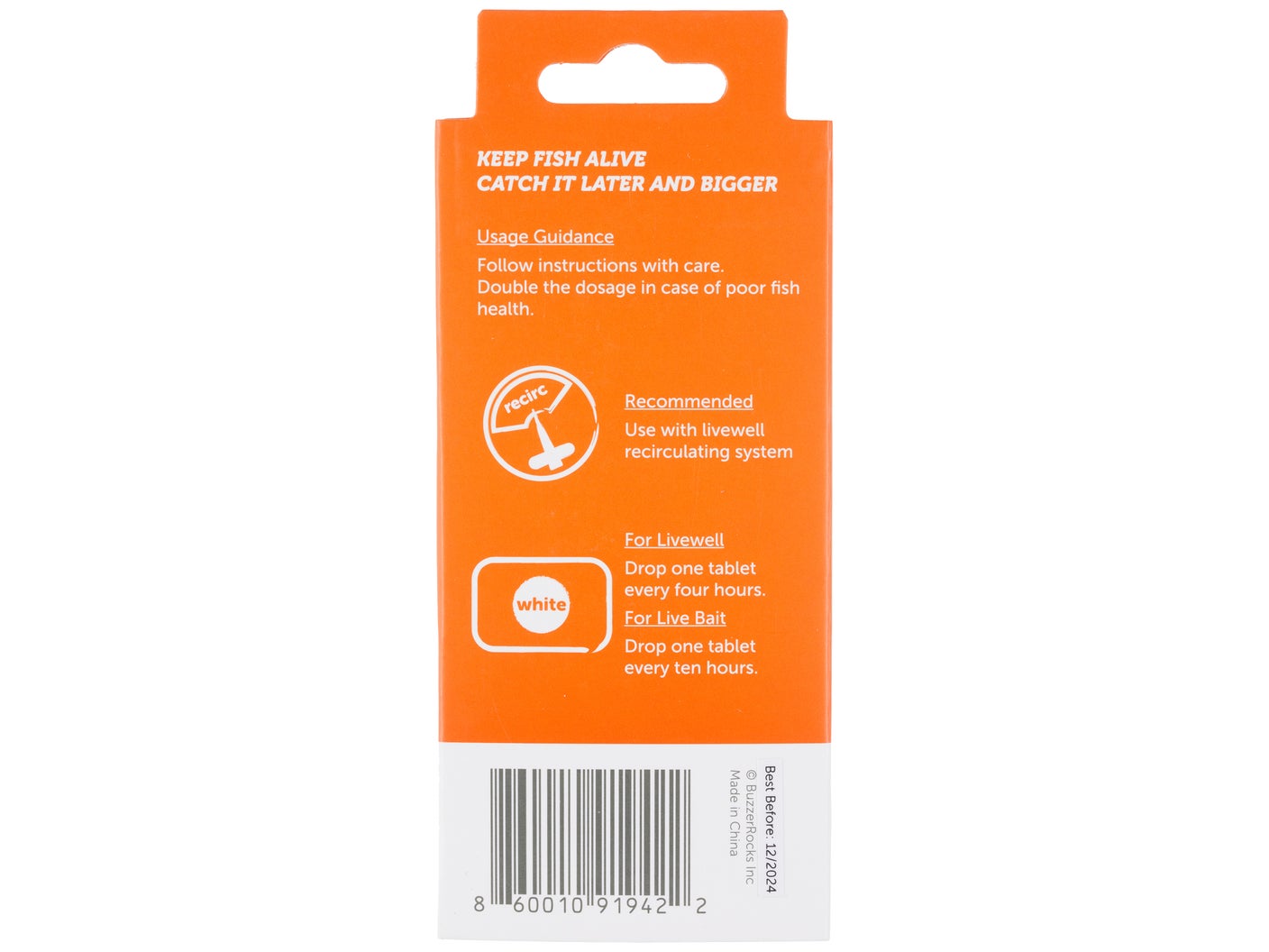 BuzzerRocks Livewell Treatment Bubble Release