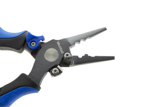 Mustad Blueline 7.5” Straight Nose Fishing Pliers