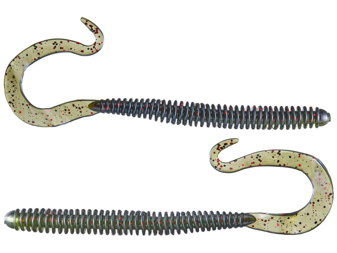 Lake Fork 8" Worm Watermelon Red