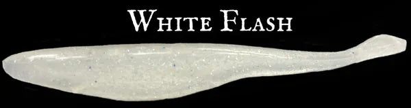 Double Z Lures Catch All Minnow 4" White Flash