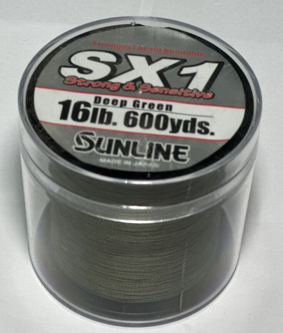 Sunline SX1 Braid 16 lb.(600 yd)
