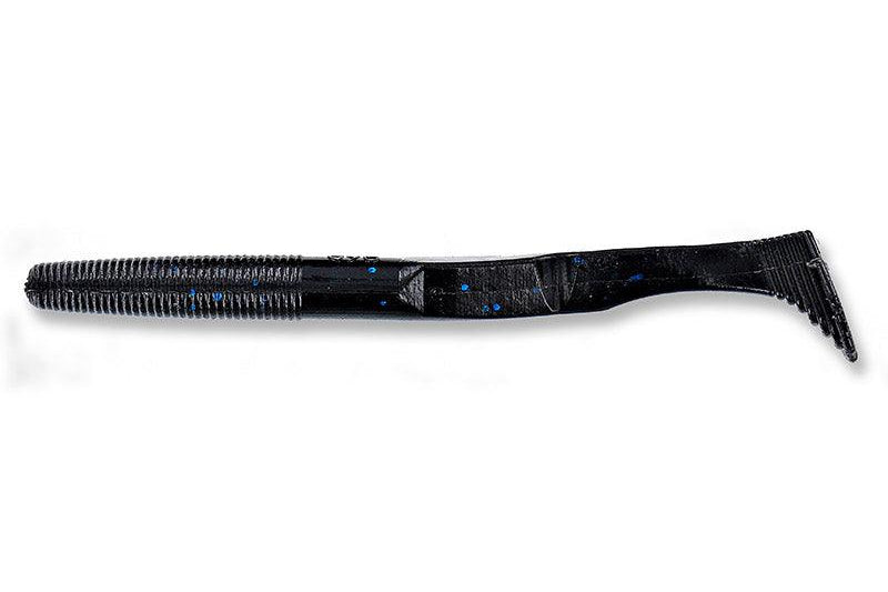 Yamamoto 5" Swimsenko 021 - Black w Blue Flake