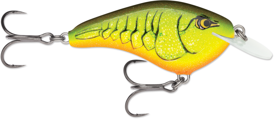 Rapala Ott’s Garage Slim 06 Crankbait Chart Rootbeer Craw