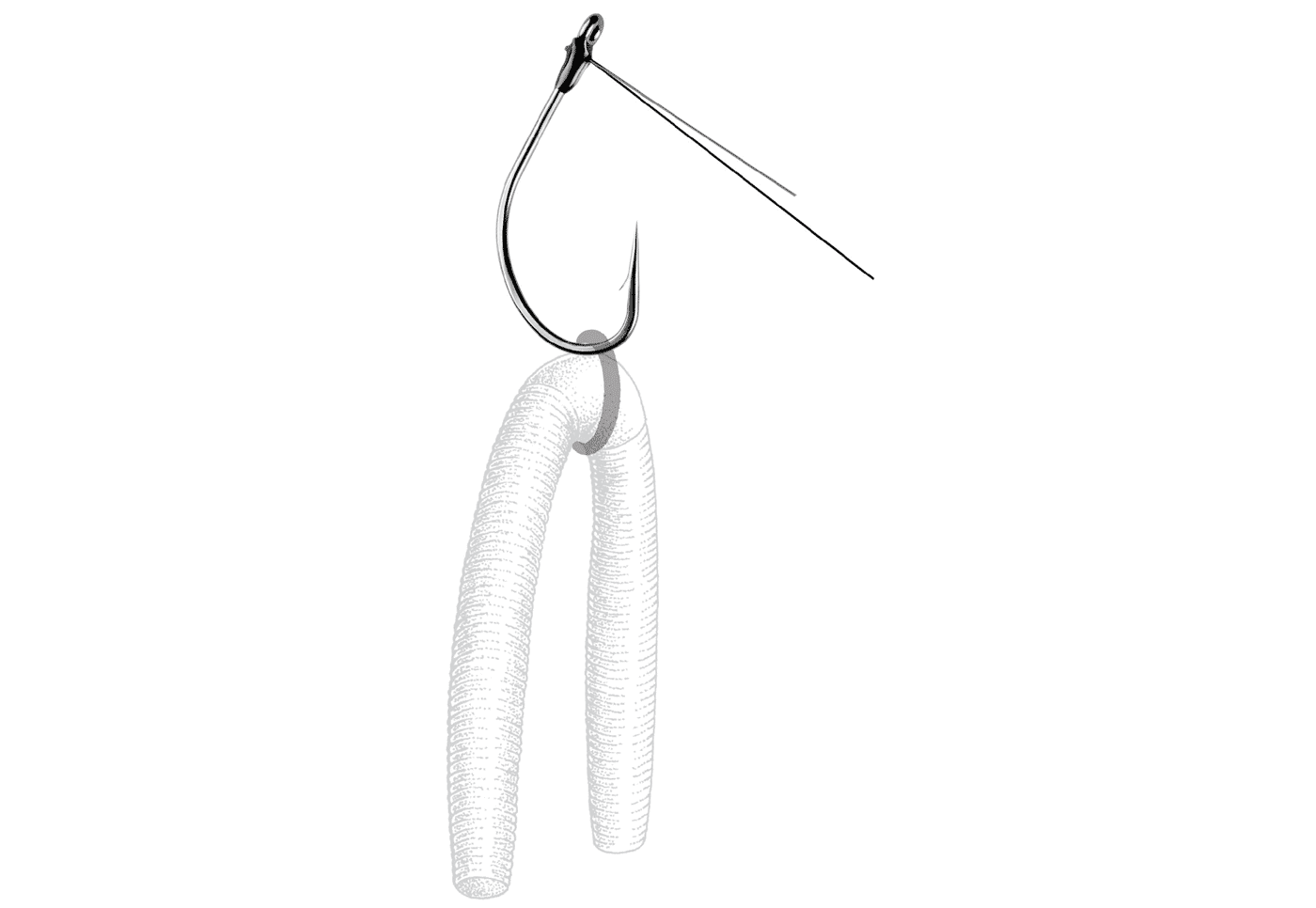 Owner Weedless Sniper Finesse Neko Hook 4pk