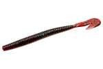 Zoom Magnum Ultravibe Speed Worm 7" 8pk Red Bug 021**