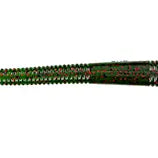 Yamamoto 7.75" Kut Tail Worm Watermelon Blk & Red Flake