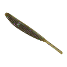 Yamamoto Shad Shape Floater 5" Green Pumpkin with Large Green & Purple 301