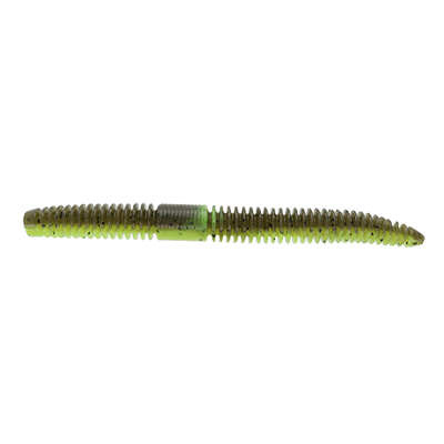 Yamamoto 5.5" Slinko Floater 7pk Chartreuse Pumpkin 966