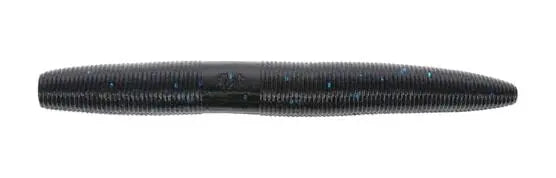 Yamamoto Senko 6" 021: Black w Large Blue Flake